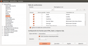 Opciones - LibreOffice - Fuentes_406