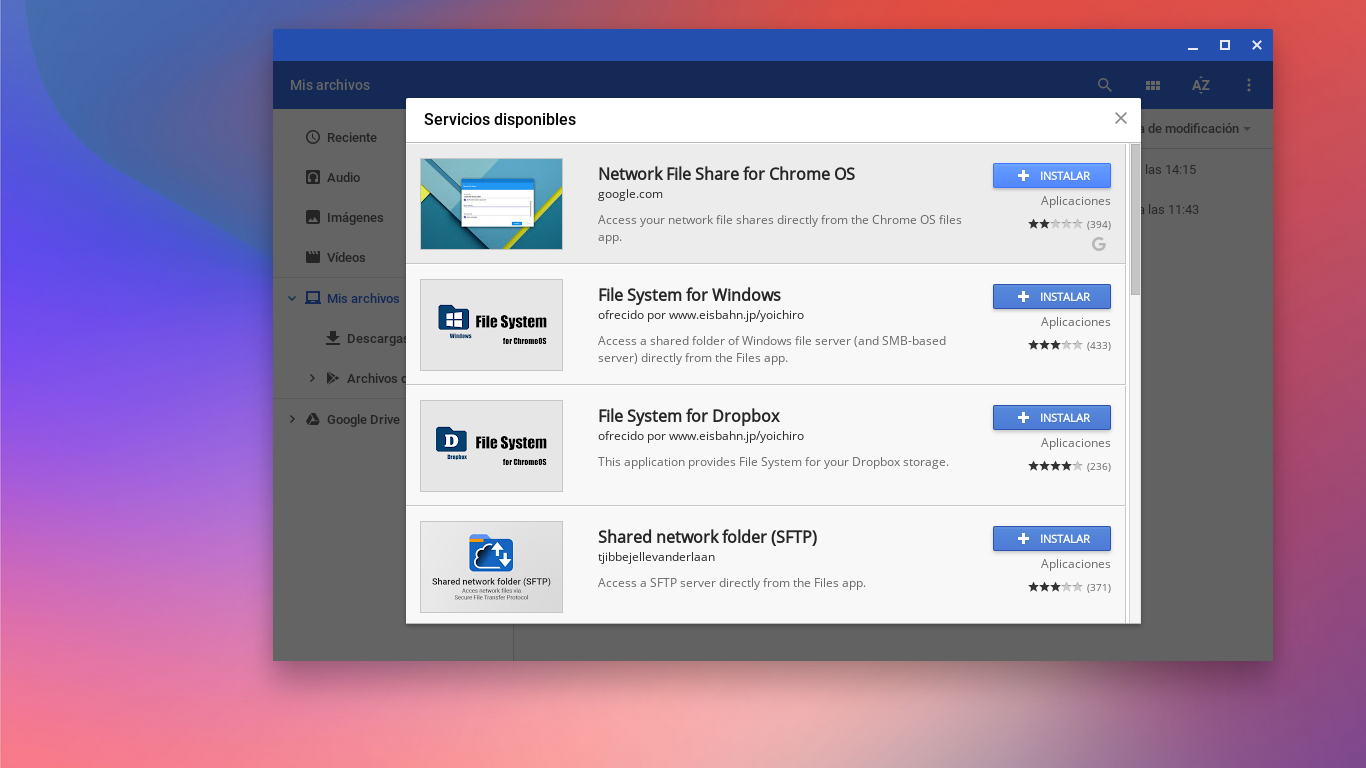 Cómo acceder al servidor de archivos desde nuestro chromebook Todos