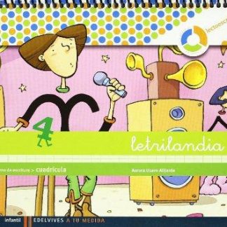 06 - Letrilandia. Lectoescritura cuaderno 4 de escritura (Cuadrícula)