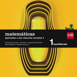 15 - Matemáticas aplicadas a las ciencias sociales I. 1 Bachillerato. Savia