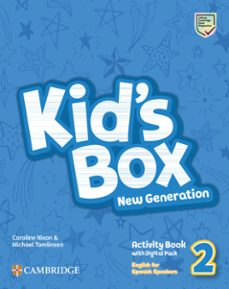 07 - Kid's Box New Generation English for Spanish Speakers Level 2 Activity Book with Home Booklet and Digital Pack