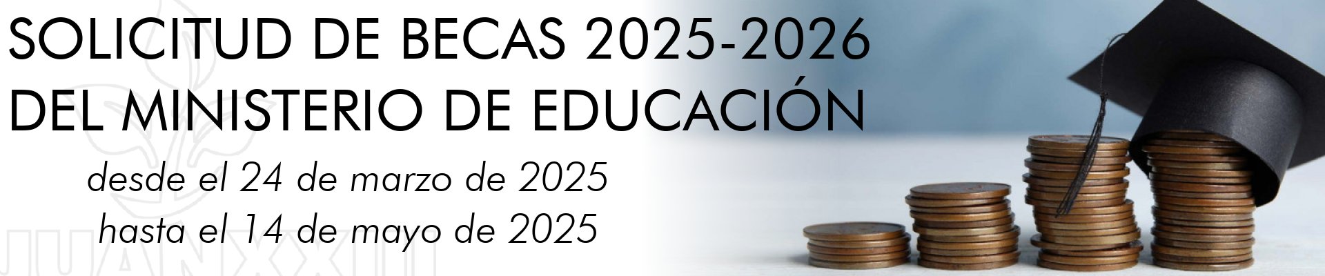 Solicitud becas estatales para el curso 2025-2026