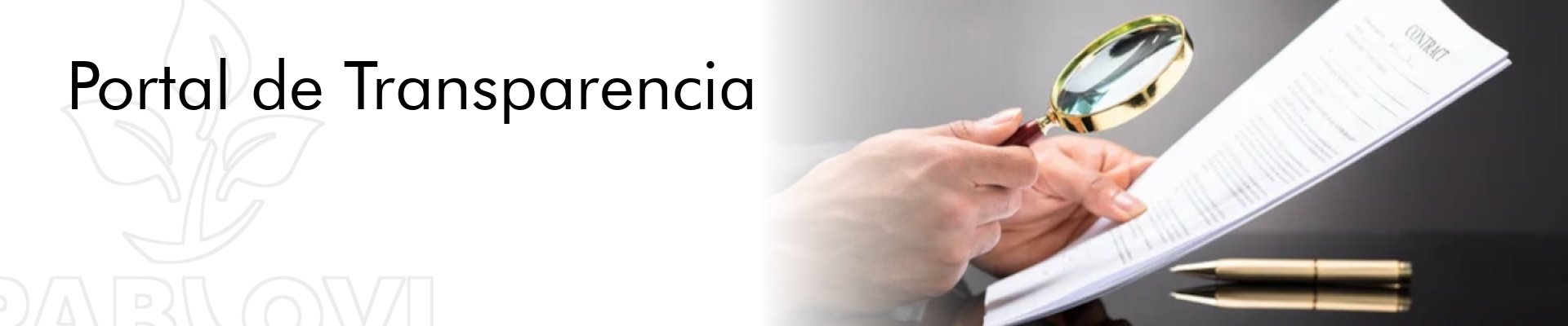 Portal de transparencia de la Fundación